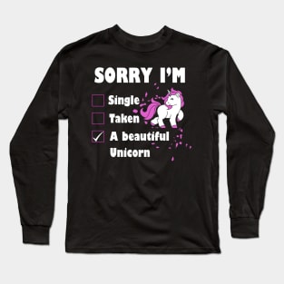 Unicorn Long Sleeve T-Shirt